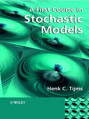 cover image of A First Course in Stochastic Models